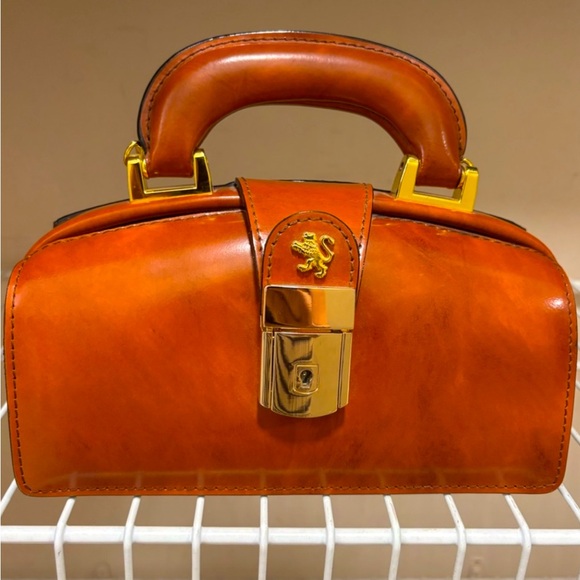 Pratesi Italian Leather Handbag NEW - Picture 1 of 12